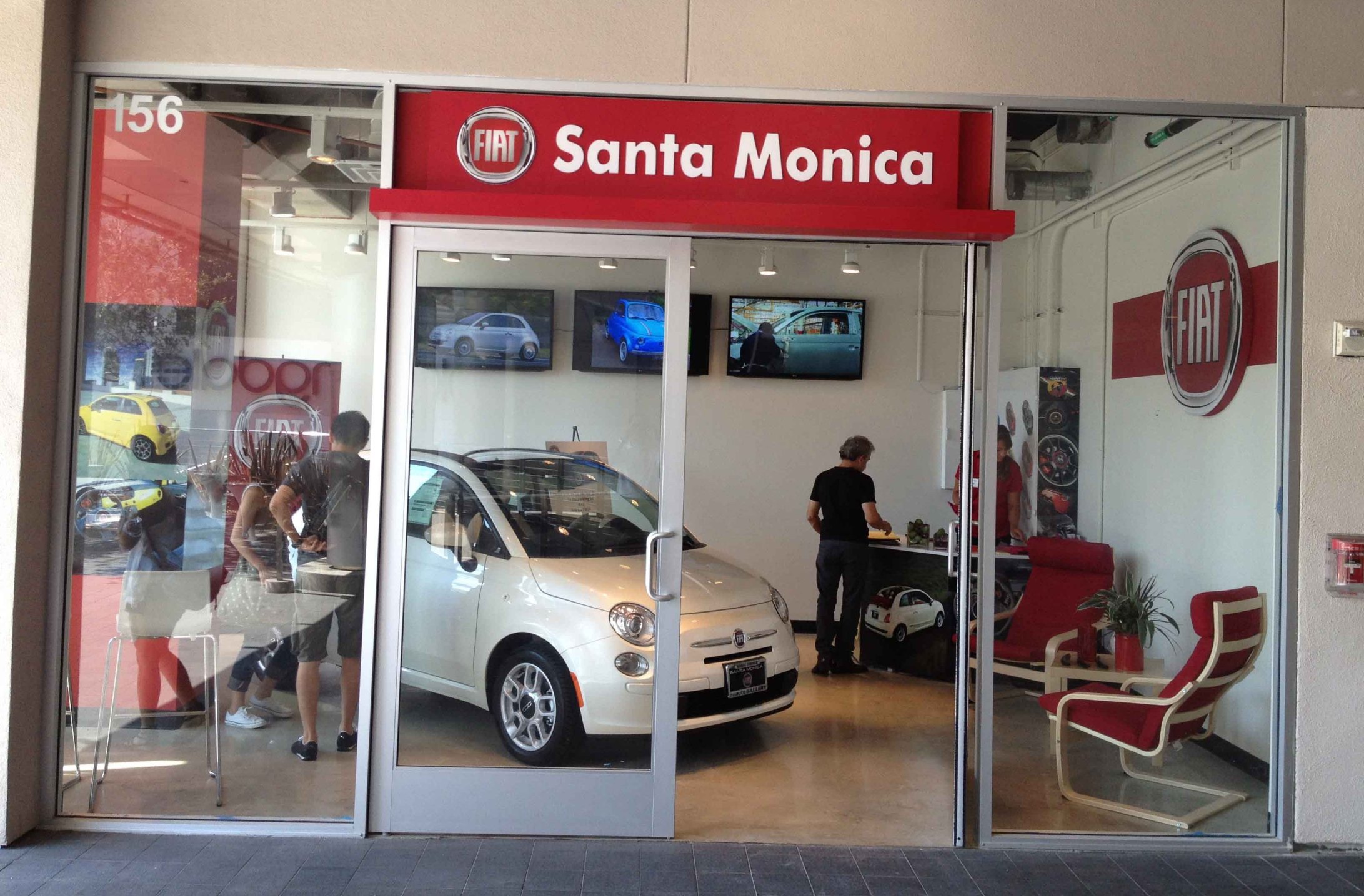 Fiat at Santa Monica Place